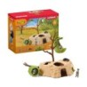 schleich WILD LIFE 42595 set da gioco (SCHLEICH Wild Life Meerkat Han