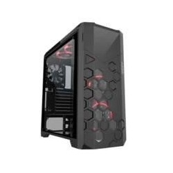 AZZA Storm 6000 ARGB ATX Gaming Tower, schwarz, RGB Beleuchtung, Glas