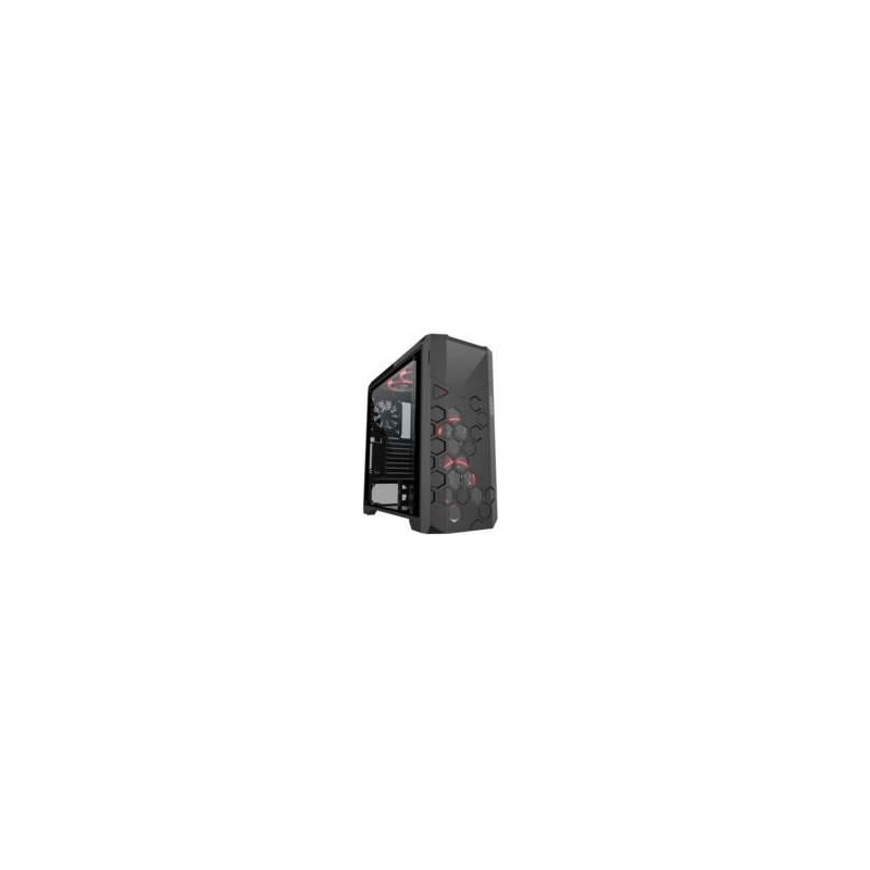 AZZA Storm 6000 ARGB ATX Gaming Tower, schwarz, RGB Beleuchtung, Glas