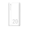 Silicon Power QS15 Powerbank 20000mAh Hvid