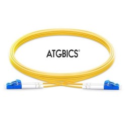 ATGBICS CAB-OS2-LC-LC-3M-D cavo a fibre ottiche OFNR Giallo (LC-LC OS