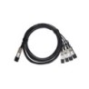 ATGBICS 407-ABQB-C cavo InfiniBand e in fibra ottica 2 m QSFP28 4 SFP