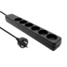 ProXtend Danish Power Strip 6-way 15M Black