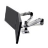 LX Series Dual Side-by-Side Arm 27Inch Silver