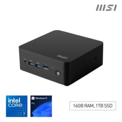 MSI Cubi NUC 1M i7 150U FS 16GB 1TB W11P Intel Core 7 DDR5-SDRAM SSD 