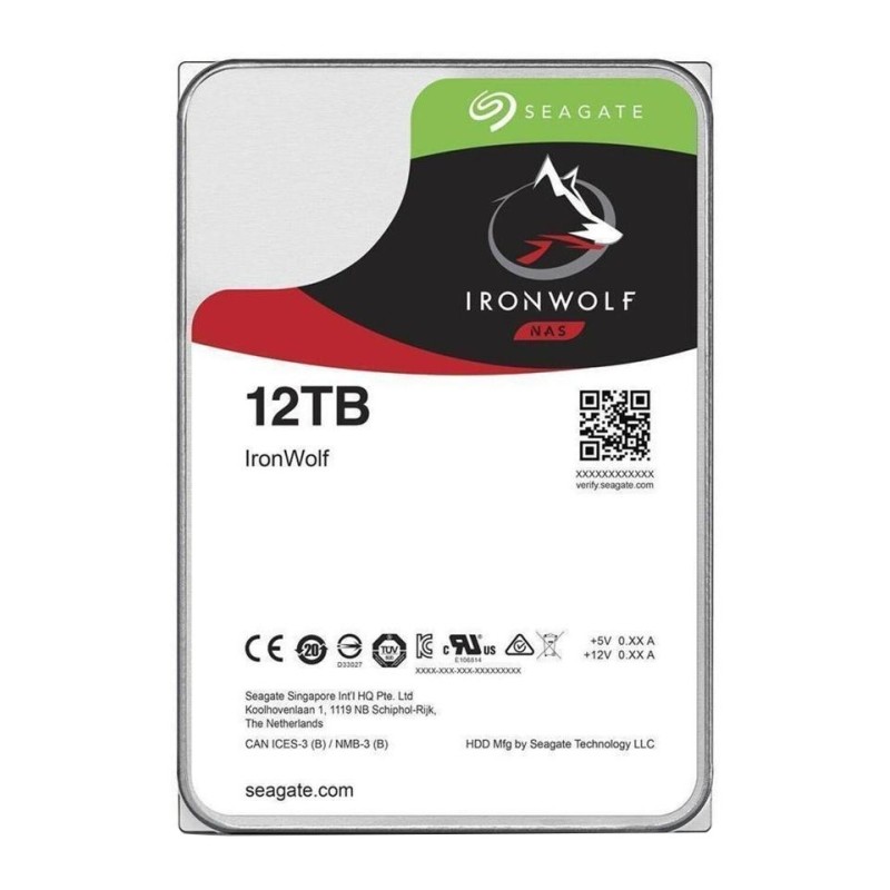 Seagate NAS HDD IronWolf 3.5&quot; 12 TB Serial ATA III