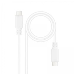 Nanocable 10.01.2301-L150-W cavo USB 1,5 m USB 2.0 USB C Bianco