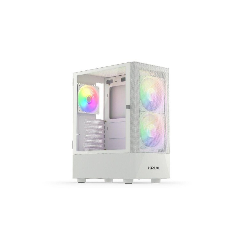 Case computer desktop ATX Krux KRXD005 Bianco