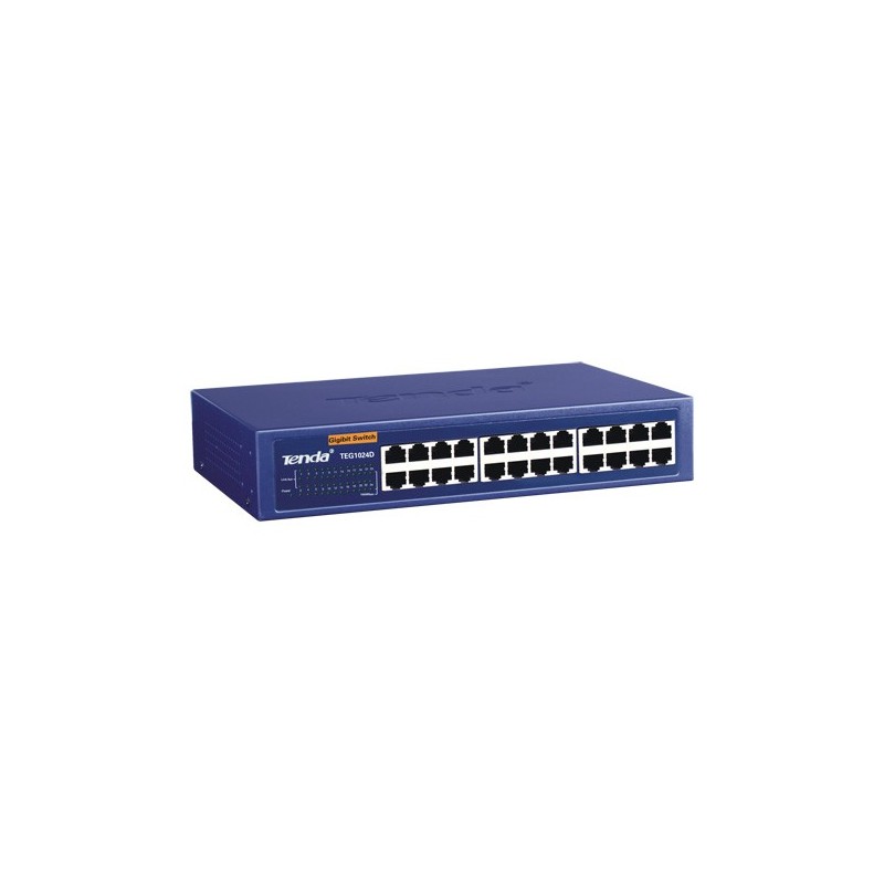 TENDA SWITCH 24 PORTE GIGABIT DESKTOP RACK MOUNTABLE UNMANAGED