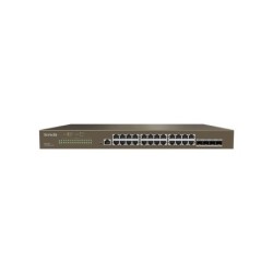 SWITCH TENDA TEG3328F 24P GIGABIT 10/100/1000 RJ45 +4P SFP +1P Consol