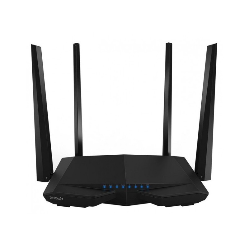 TENDA ROUTER WIRELESS AC1200 DUAL BAND SMART 1 PORTA WAN 10/100 3 POR