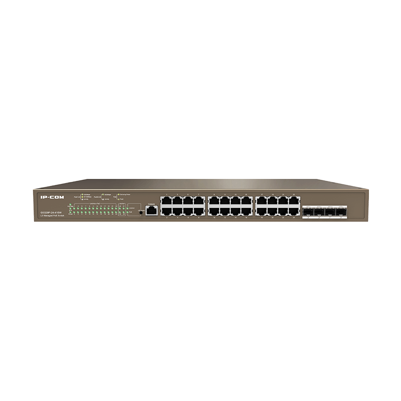 Switch PoE L3 Managed 24 porte Gbit + 4 SFP G5328P-24-410W