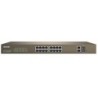 Switch PoE Web Smart 16 Porte 10/100+2Gb+2SFP Tenda TEF1218P