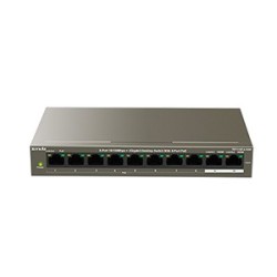 SWITCH TENDA TEF1110P-8-102W 8P LAN 10/100M POE + 2P GIGABIT DESKTOP