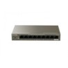 Switch 9 porte Gbit con 8 porte PoE+ IP-COM IC-G1109P-8-102W