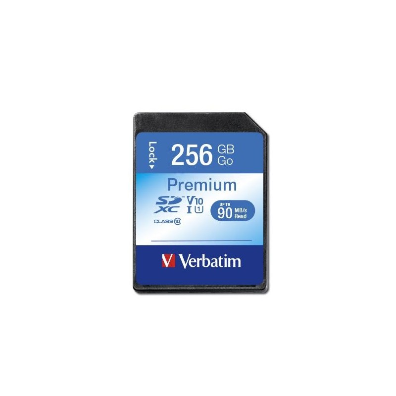 Verbatim Premium 256 GB SDXC UHS-I Classe 10