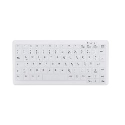 CHERRY AK-C4110 tastiera RF Wireless AZERTY Francese Bianco