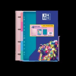 Oxford Europeanbinder Oxfl&amp;G A4+Pp Sb+Sep Pas Sur - Cartella formato 