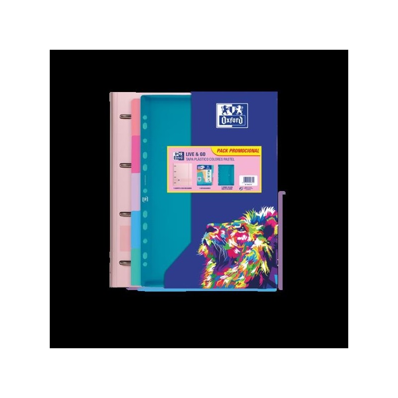 Oxford Europeanbinder Oxfl&amp;G A4+Pp Sb+Sep Pas Sur - Cartella formato 