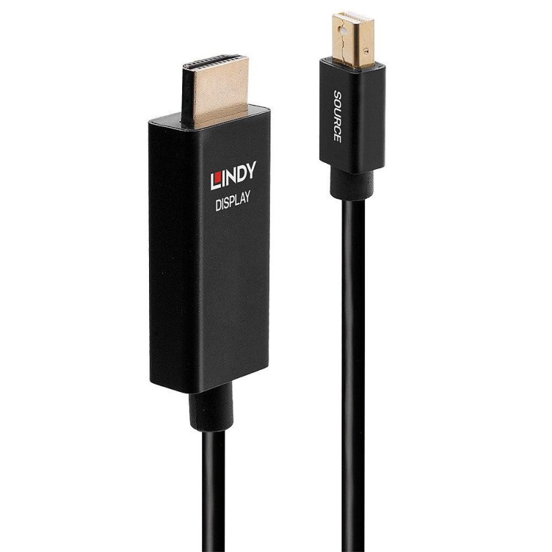 Lindy 40923 cavo e adattatore video 3 m Mini DisplayPort HDMI tipo A 