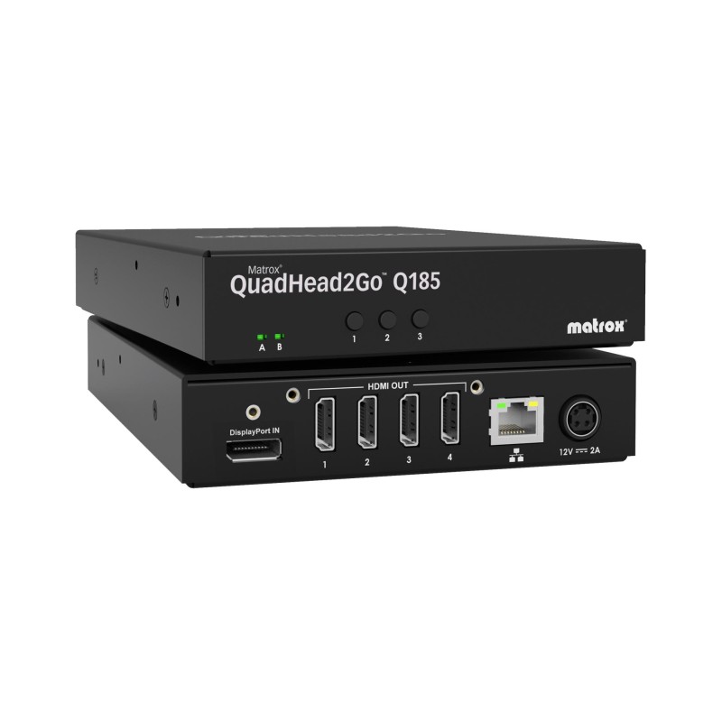 Matrox QuadHead2Go Q185 Multi-Monitor Controller Appliance / Q2G-DP4K