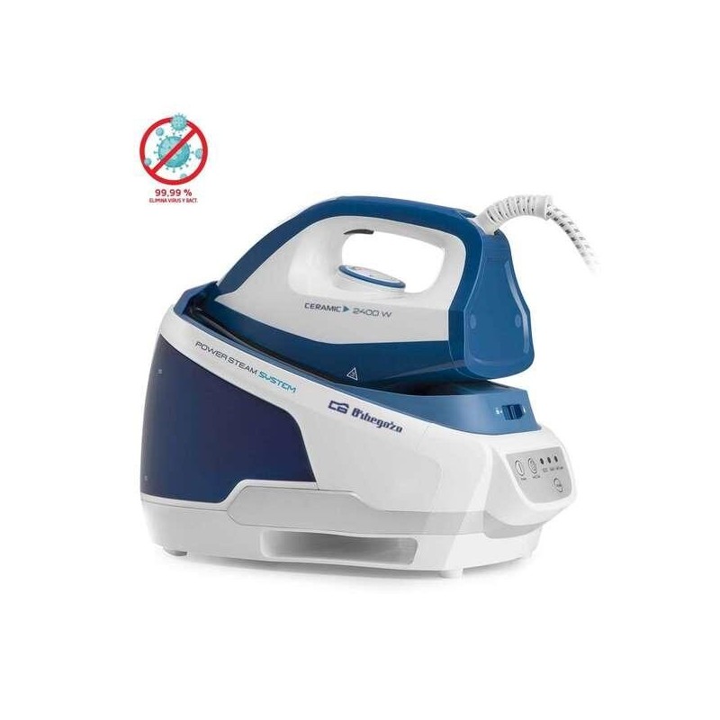 Centro da Stiro Professionale Orbegozo VP 8600 - Potenza 2400 W - Ser