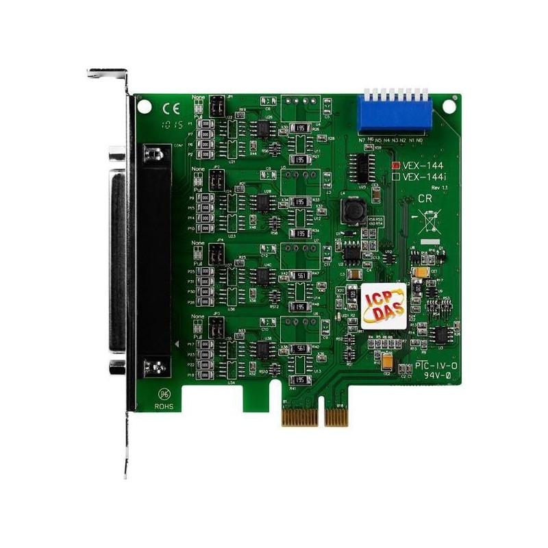 PCI EXPRESS KORT, 4 PORTE RS-42