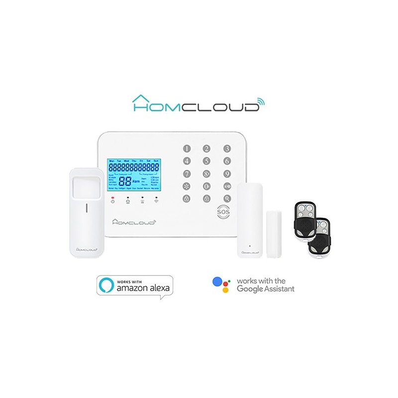 HOMCLOUD KIT ANTIFURTO WIRELESS 10P WI-FI + GSM PRO WL-AK99CST