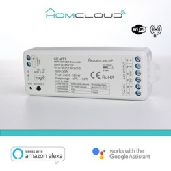 Ricevitore DIM +pulsante 12/36V DC2CH5A Wi-Fi+RF 24G CCT