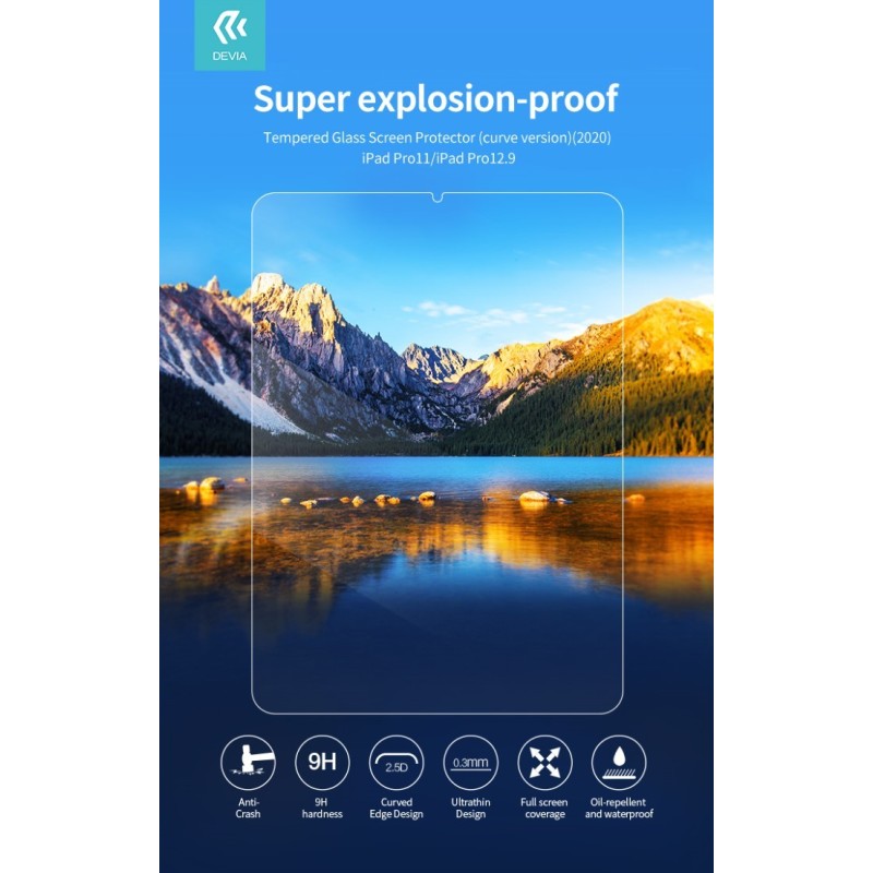 Protezione in vetro temperato per iPad Pro 129 2020