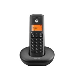 TELEFONO CORDLESS E201 MOTOROLA NERO