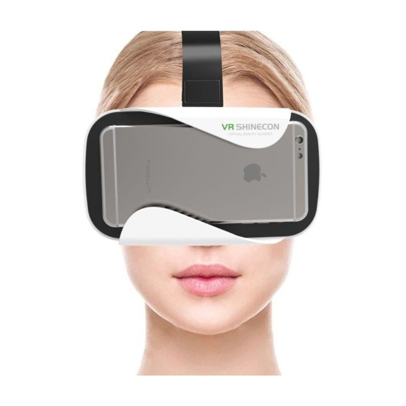 VR Shinecon Occhiali virtual 3D per Smartphone 47-6 Pollici