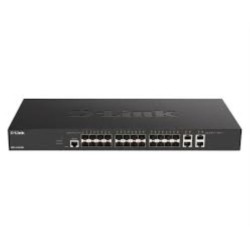 Switch Web managed L2+ Smart+ 24x 10GbE SFP+ &amp; 4x cuivre 10GbE