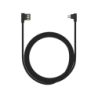 Cavo King USB - M-Usb ad angolo 90Â° Nero