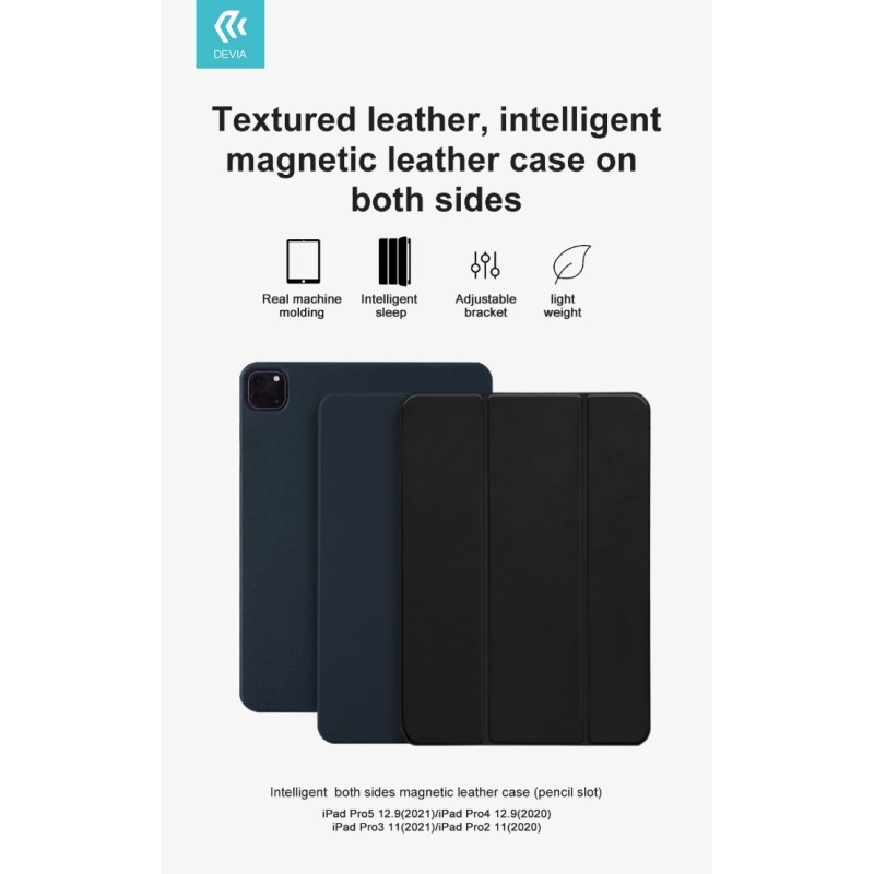 Cover magnetica iPad Pro3 11 2021 iPad Pro2 11 2020 Blu