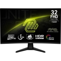 MSI MAG 32C6X Monitor PC 80 cm [31.5] 1920 x 1080 Pixel Full HD Nero 