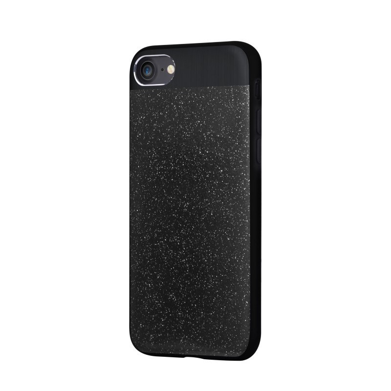 Cover Racy Glitterate per iPhone 7 8 Nera