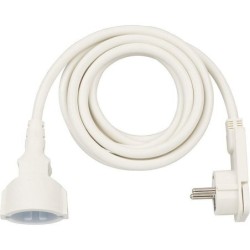 Power cable White 3 m