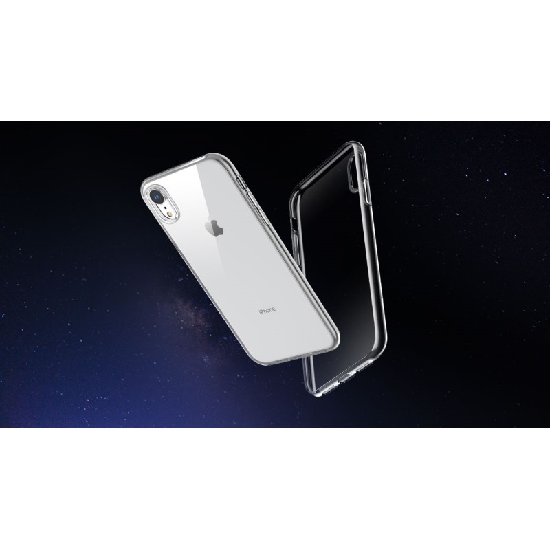 Cover TPU Slim 05mm Morbida Per iPhone Xs Max 65 Trasparen