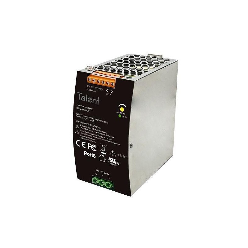 Edimax DIN Rail Industrial Power DC 240W/52V