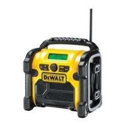 DeWALT DCR019-QW Jobsteds-radio Sort Gul