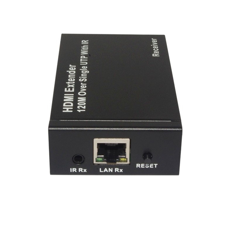 RX Extender HDMI over TCP/IP abbinato a PET120R 120MT