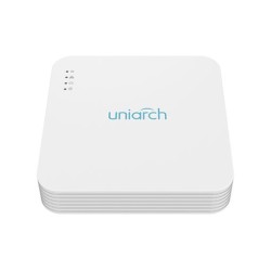 NVR Uniarch 4 Canali 2 Megapixel 4 Porte PoE