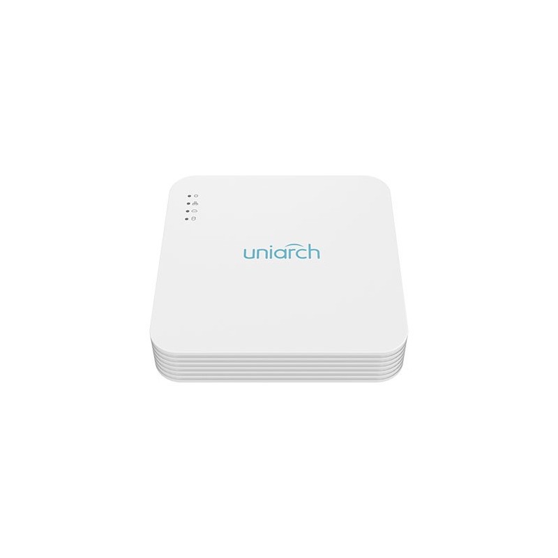 NVR Uniarch 4 Canali 2 Megapixel 4 Porte PoE