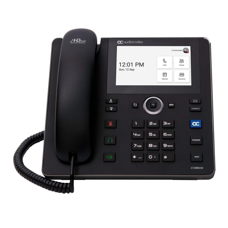 TEAMS-C455HD IP-PHONE POE GBE