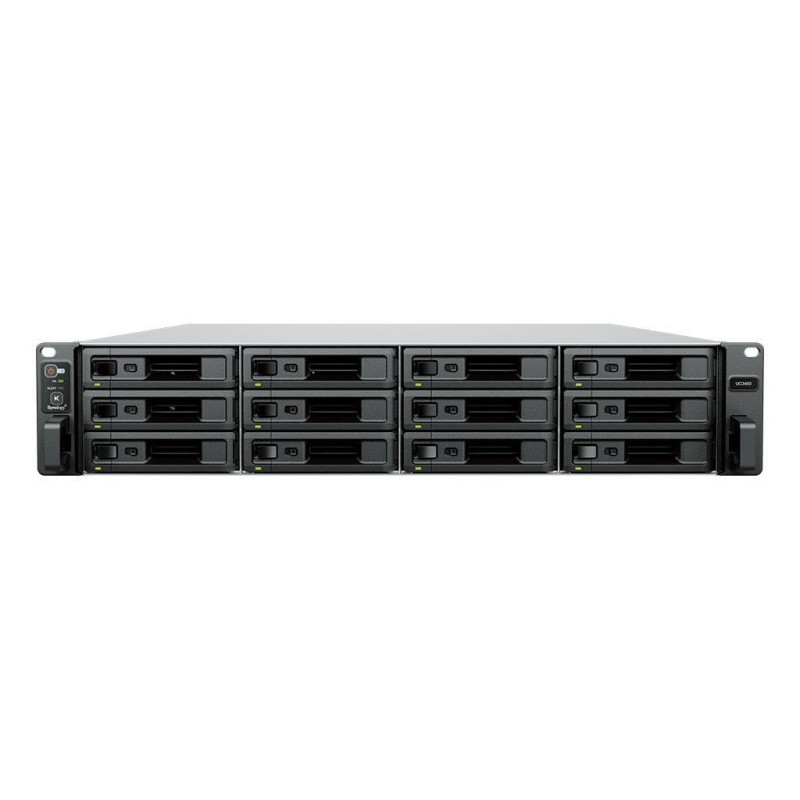 Synology UC3400 server NAS e di archiviazione Armadio [2U] Collegamen