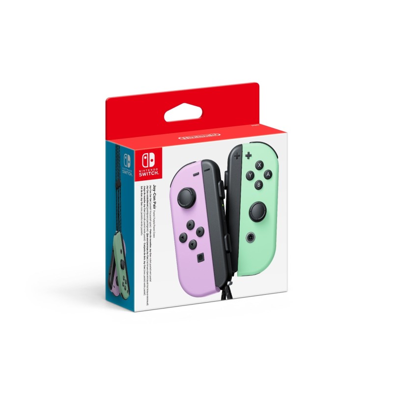 Nintendo Switch - Set da due Joy-Con Viola Pastello/Verde pastello