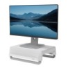 Fellowes Breyta Monitor St&auml;nder tragbar mit Handgriff wei&szlig; Grigio, 