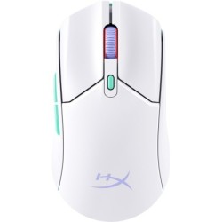 HP HyperX Pulsefire Haste 2 Core Wls &ndash; Mouse da gaming (bianco/verd