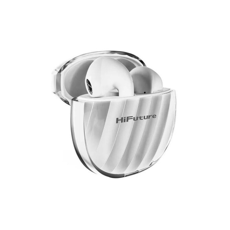 HIFUTURE FLYBUDS 3 WIRELESS 5.3 BLUETOOTH IN AURICOLARI BIANCO